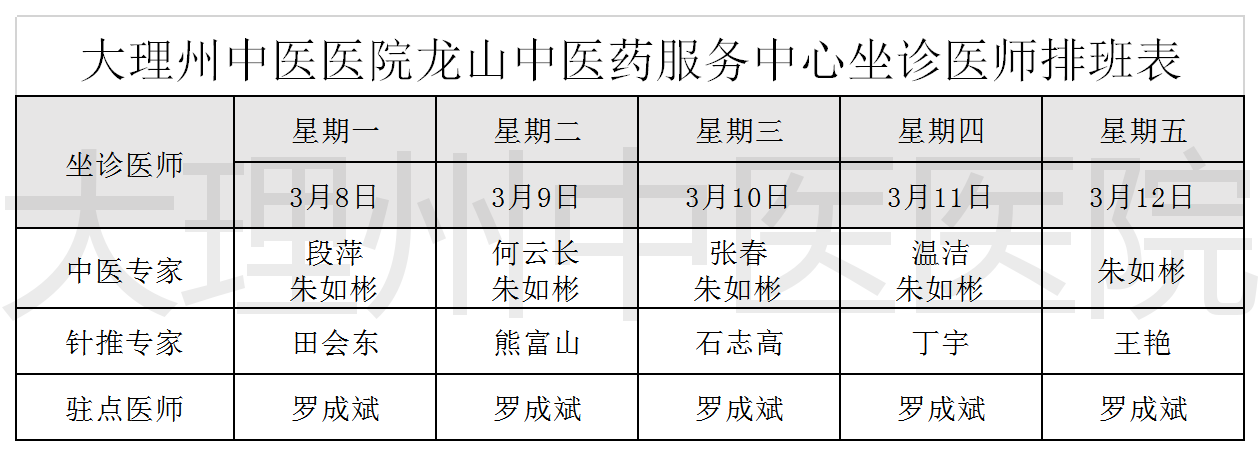 3.8-3.14医院龙山门诊排班表.png